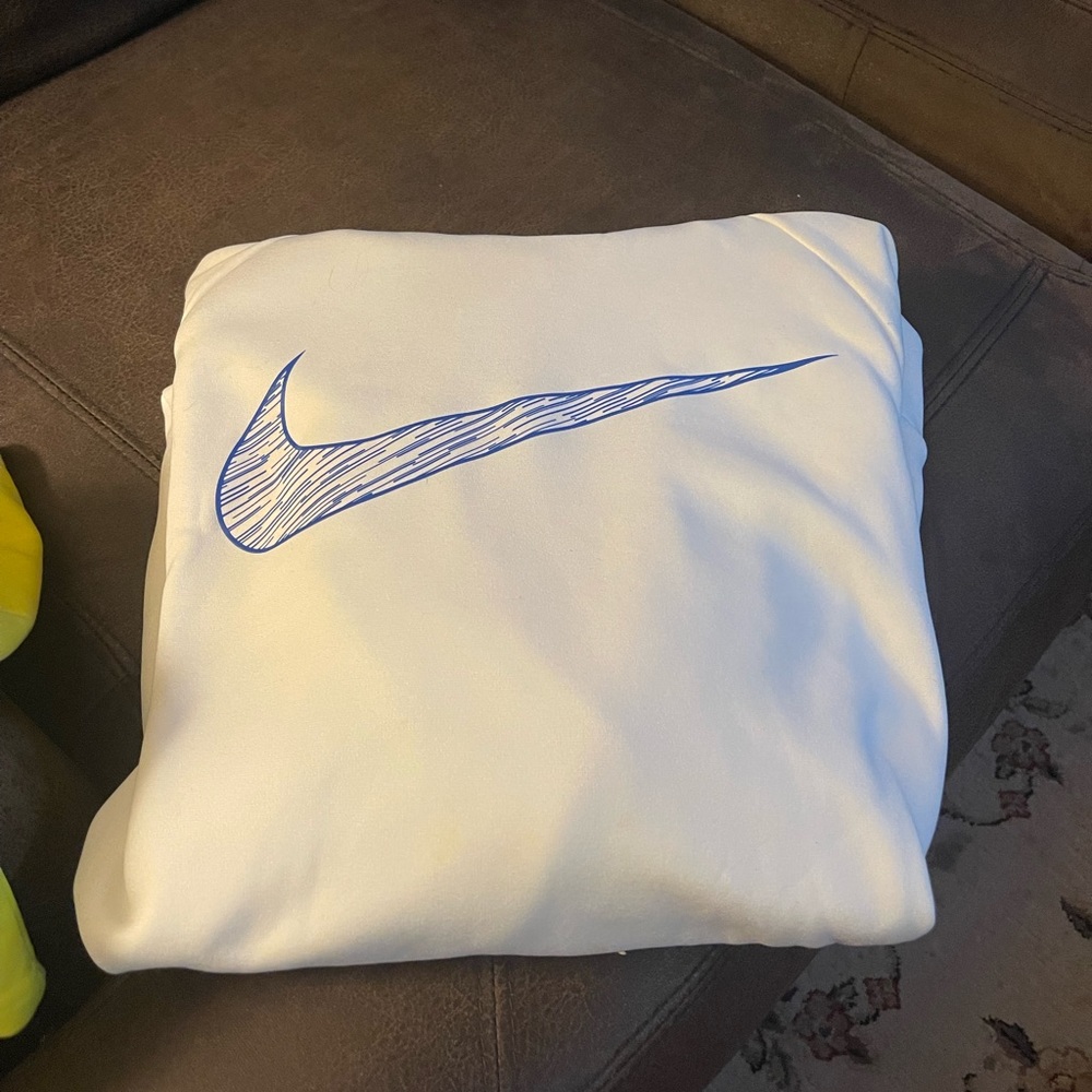 Nike Dri-Fit white hoodie